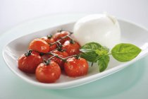 Жареные или жареные помидоры — стоковое фото