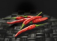 Red chilli peppers — Stock Photo