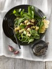 Зимний салат с сельдереем — стоковое фото