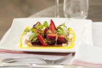 Kleiner Rote-Bete-Salat — Stockfoto