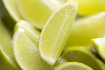 Fresh Lime wedges — Stock Photo