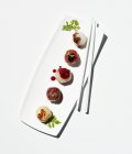 Temari-Sushi-Reisbällchen — Stockfoto