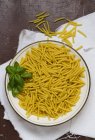 Pâtes de macaronis crues — Photo de stock