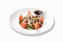 Artichoke salad with tomatoes — Stock Photo