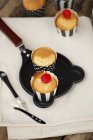 Дитячі торти з амарантового борошна — стокове фото