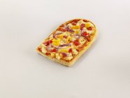 Pizza de legumes e pimenta — Fotografia de Stock