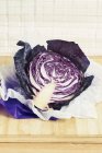 Half of red cabbage — Stock Photo