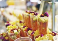 Cocktails de fruits et légumes — Photo de stock