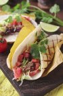 Tacos com carne picada — Fotografia de Stock