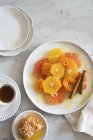 Zitrusfruchtsalat — Stockfoto