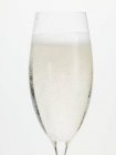 Glass of sparkling wine — Stock Photo