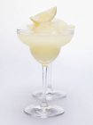 Frozen Lemon Margaritas — Stock Photo