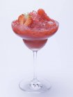 Margarita de fresa congelada - foto de stock