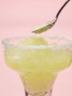 Bicchiere di Margarita congelata — Foto stock