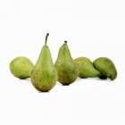 Peras verdes frescas - foto de stock