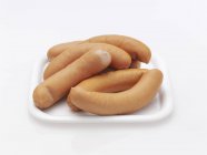 Bockwursts German sausages — Stock Photo
