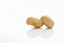 Один арахис в скорлупе — стоковое фото