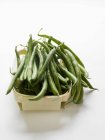 Fresh Green beans — Stock Photo