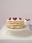 Waffle layer cake — Stock Photo
