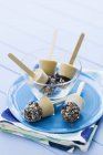 Baileys Ice lollies dipped in chocolate — стоковое фото