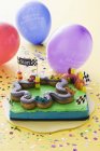 Child birthday cake — Stock Photo