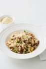 Risotto with spring vegetable — Stock Photo
