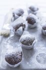 Muffins aux noix et dattes — Photo de stock