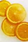 Fette congelate di arancia — Foto stock