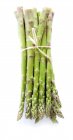 Asparagi verdi legati con corda — Foto stock