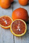 Свіжа кров апельсинів — стокове фото