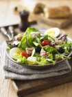 Salad nicoise with tuna — Stock Photo