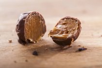 Home-made chocolate truffle — Stock Photo