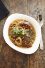 Osso buco with herbs — Stock Photo