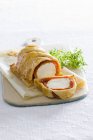 Goat's cheese in pastry — Stock Photo
