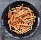 Zanahorias frescas - foto de stock