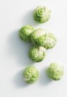 Green brussels sprouts — Stock Photo