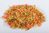 Mistura de lentilhas e arroz — Fotografia de Stock