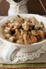 Veal Stew with Mushrooms — Stock Photo