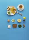 Gesundes Kinderfrühstück — Stockfoto