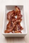 Rashers fritos de bacon — Fotografia de Stock
