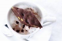 Biscoito de cantuccini de chocolate — Fotografia de Stock