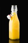 Botella de zumo de naranja - foto de stock