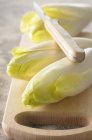 Chicory on a chopping board — Stock Photo