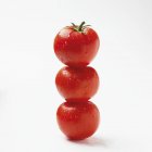 Свіжомиті червоні помідори — стокове фото