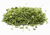 Pile of fresh chopped chives — Stock Photo