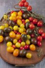 Colorful Cherry tomatoes — Stock Photo