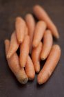 Montón de zanahorias frescas - foto de stock