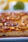 Zitronenkuchen aus Blech — Stockfoto