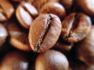 Французька смажені цілому кавових зерен — стокове фото