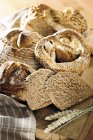 Разновидность хлеба из цельной муки — стоковое фото
